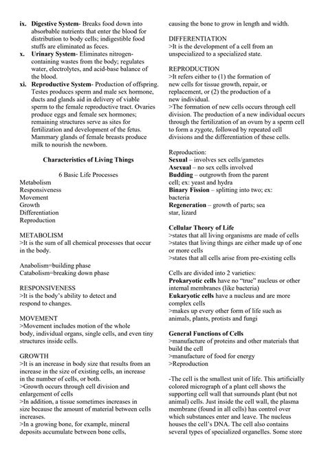 Solution Anatomy Physiology Reviewer Intro To Anaphy Microscopy