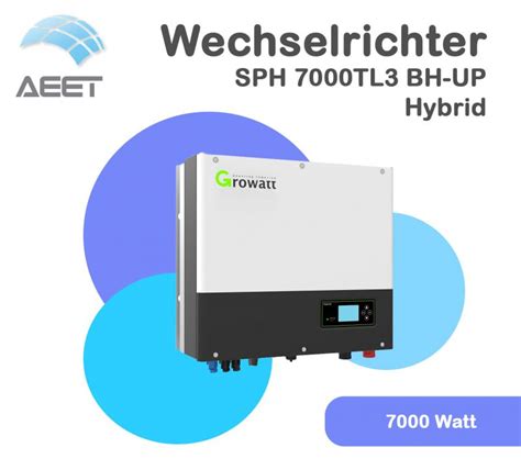 Wechselrichter Growatt Sph Tl Bh Up Kaufen