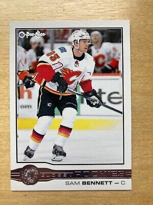 2015 16 Opee Chee Glossy Rookies R 6 Sam Bennett Calgary Flames RC EBay