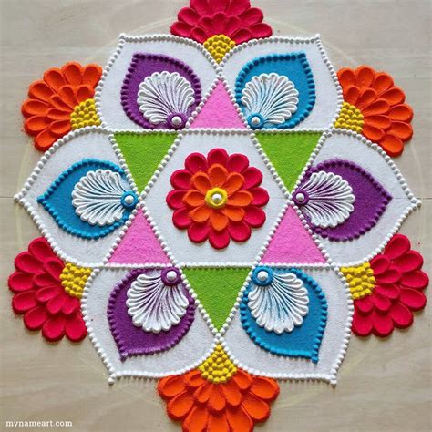 Best Simple, New, Latest, Beautiful Rangoli For Diwali 2024