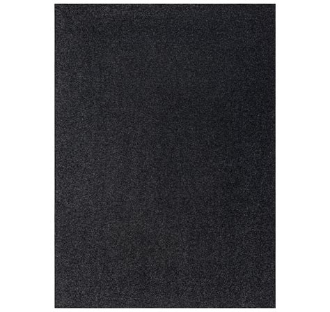 Teppich Teppichboden EXCELLENCE Schwarz 141 Eben Melange 100x400 Cm