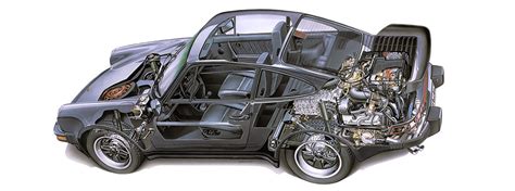 tech guide air cooled porsche flat  engines drive