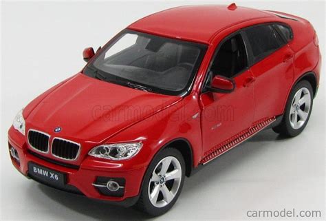 RASTAR 41500R Scale 1 24 BMW X6 XDRIVE 5 0i 2008 RED