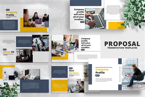 Company Profile Powerpoint Template Graphic By Alonkelakon · Creative