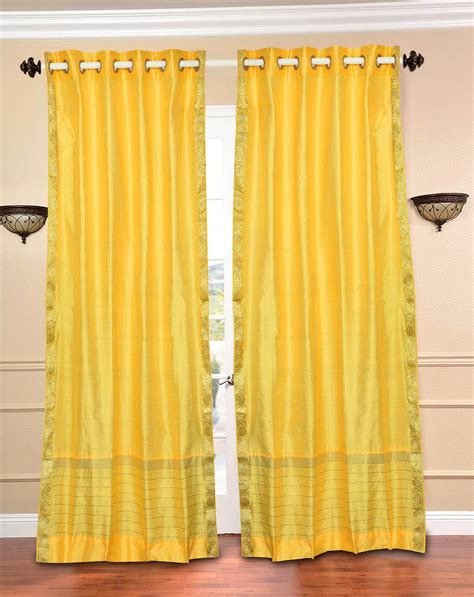 Light Yellow Sheer Curtains | Home Design Ideas