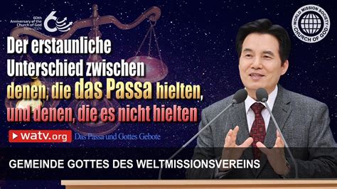 Das Passa Und Gottes Gebote Gemeinde Gottes YouTube