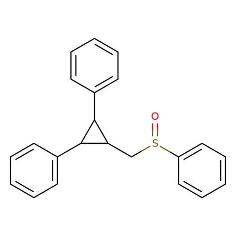 Trans 2 3 Diphenylcyclopropylmethyl Phenyl Sulfide Sulfoxi