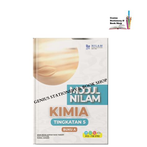 Buku Latihan Modul Nilam Kimia Tingkatan 5 2024 Buku A B Modul Amali