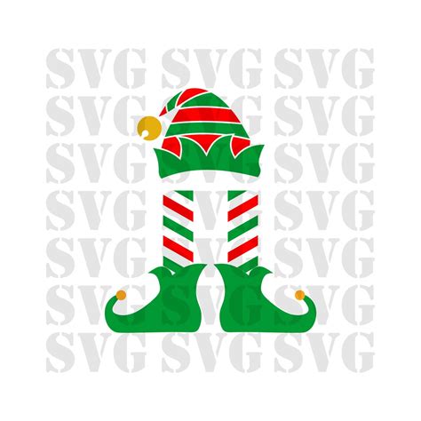 Elf Svg Elf Hat Svg Elf Legs Svg Elf Boots Svg Png Sublimation