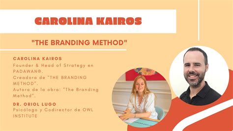 Entrevista A Carolina Kairos The Branding Method Youtube