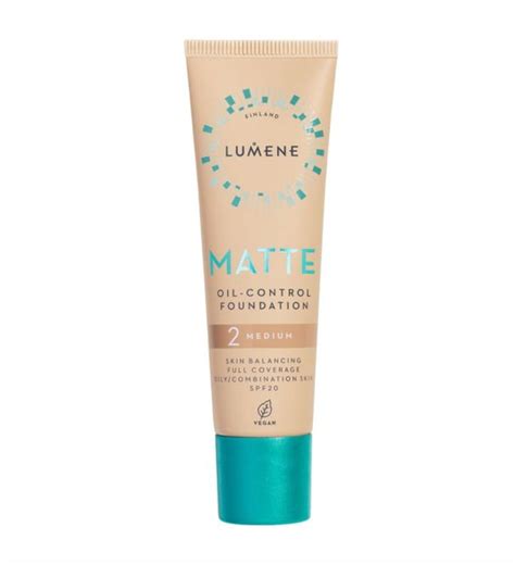 Lumene Тональный крем Matte Oil-Control Foundation, тон 2 Medium ...