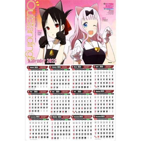 Jual Kalender Custom Gambar Anime Shopee Indonesia