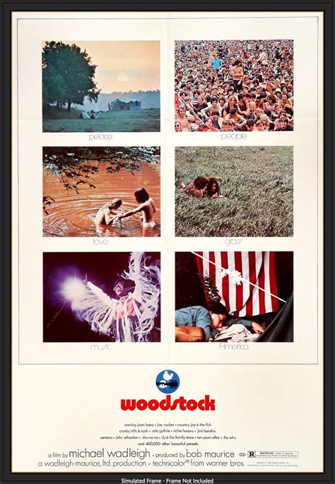 Woodstock (1970) Original One-Sheet Movie Poster - Original Film Art - Vintage Movie Posters