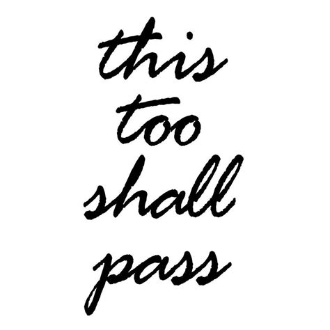 Vwaq This Too Shall Pass Positive Sayings Uplifting Wall Art Decor Decals