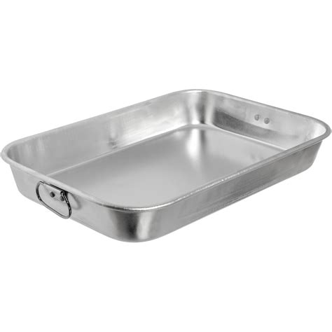 Carlisle 60306 8 Qt Aluminum Baking And Roasting Pan With Handles 17