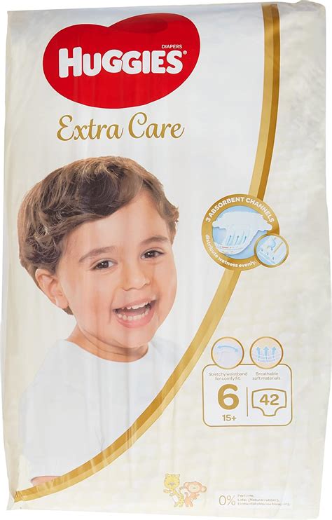 Huggies Extra Care Size 6 15 Kg Super Mega Pack 126 Diapers Buy Online At Best Price In