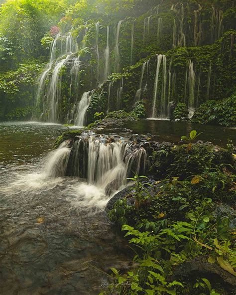 Banyu Wana Amertha Waterfall, Indonesia