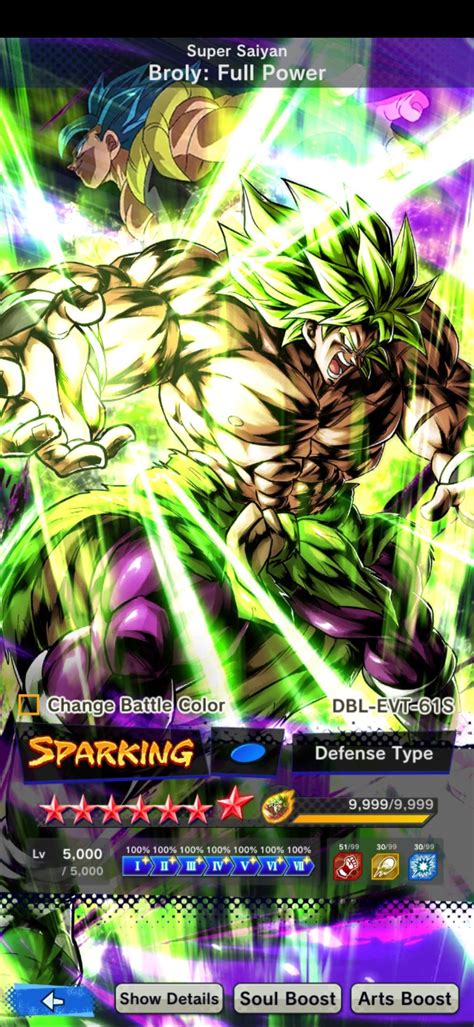 This Broly is one of the greatest units given to f2p players in my ...