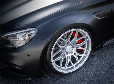 Mercedes Benz C63S AMG Coupe W205 Black Wheelforce CF 2 FF Wheel