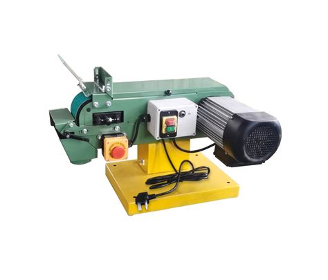 Electric Samll Table Belt Sander Metal Sanding Machine With Wheel