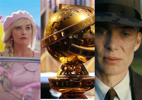 Golden Globes 2024 Margot Robbies Barbie Cillian Murphys