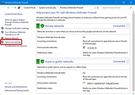 Firewall De Windows Defender Con Seguridad Avanzada ¿qué Es ¿cómo