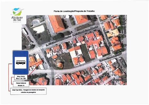 Autarquia de Alcácer do Sal instala nova paragem para autocarros