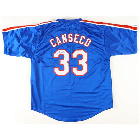 Jose Canseco Signed Jersey Jsa Pristine Auction