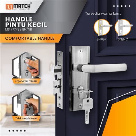 Jual Match Kunci Pintu Set Handle Kunci Langsung Pasang Termurah