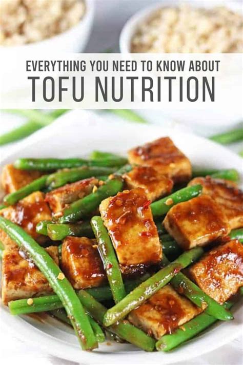 Tofu Nutrition - Everything you need to know about tofu