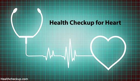 Heart Check Up Tests What Include In Heart Check Ups Health Checkup