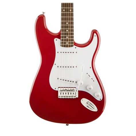 Squier By Fender Bullet Stratocaster Pau Rosa Vermelho Fiesta Como