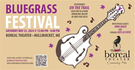 Bluegrass Music Festival - Boreal Theater