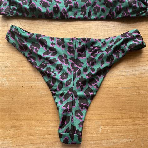 Bandeau Leopard Print Bikini Super Flattering And Depop