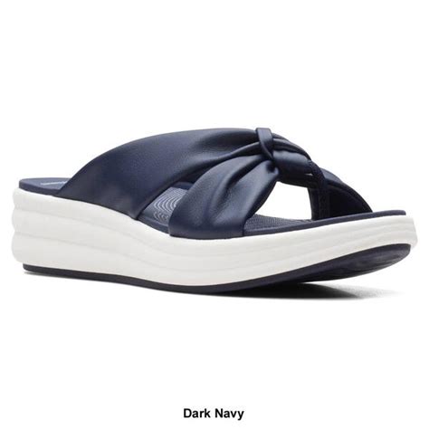 Womens Clarks® Cloudsteppers™ Drift Ave Slide Sandals Boscovs