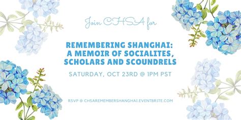 Remembering Shanghai: A Memoir of Socialites, Scholars and Scoundrels