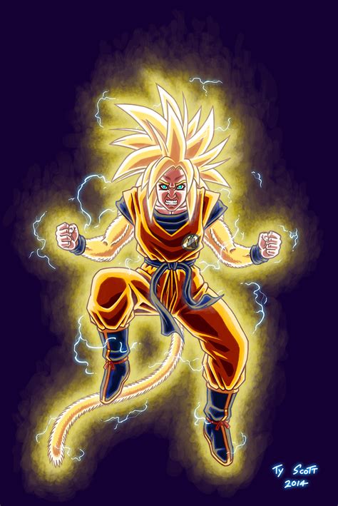 Super Saiyan Son Goku By Tyzilla On Deviantart