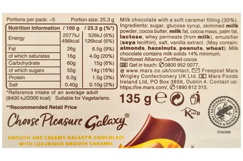 Galaxy Smooth Caramel Chocolate Bar 135g Best Before It S Gone Ltd