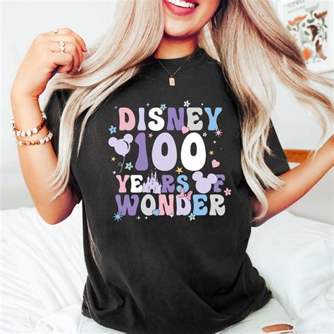 Disney 100th Anniversary Shirt, Disney 100 Years Of Wonder S - Inspire Uplift