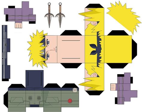 Best Naruto Cubeecrafts Minato Cubeecraft