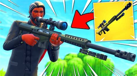 Nouveau Sniper Lourd Sur Fortnite Battle Royale Youtube