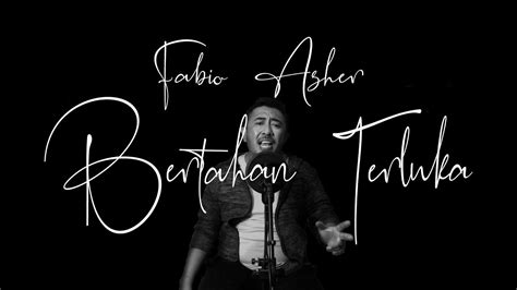 BERTAHAN TERLUKA FABIO ASHER Cover By Eko Nvrd Lirik Lyric Video