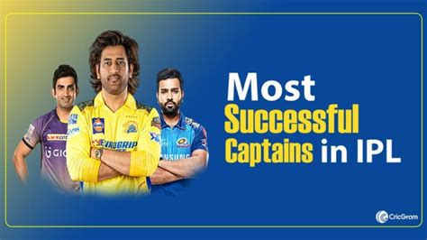 Top Most Successful Captains In Ipl History Updated