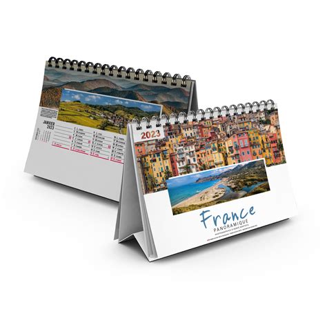 Chevalet Standard Feuillets France Panoramique Calendrier