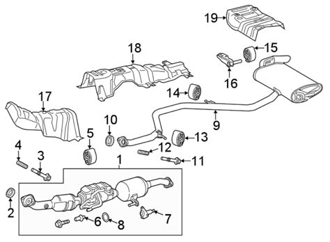 Toyota Prius Prime Catalytic Converter Front Prius Prius 1741037b52 Toyota Fort Worth Tx