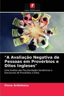 A Avalia O Negativa De Pessoas Em Prov Rbios E Ditos Ingleses By