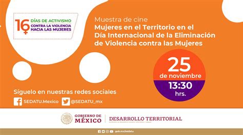 Sedatu México On Twitter Te Invitamos A La Muestra De Cine Mujeresenelterritorio En El Día