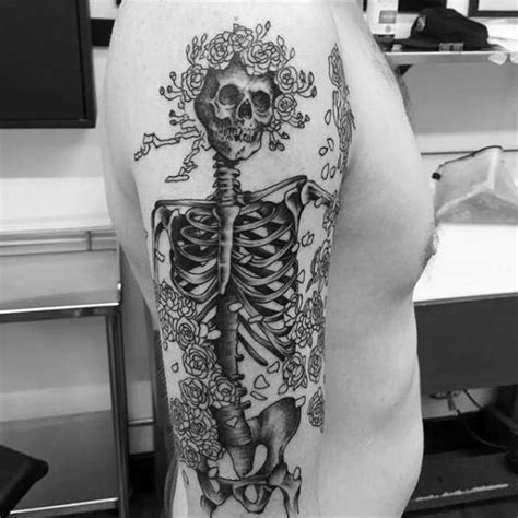 50 Rocking Grateful Dead Tattoo Designs for Men