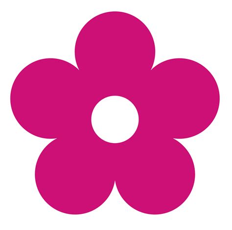 Pink Flower Clipart 2