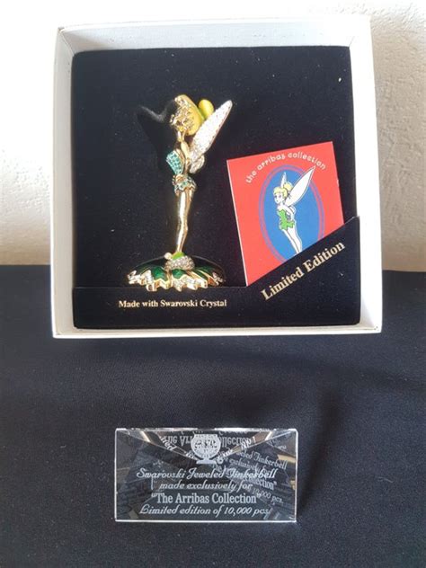 Swarovski Arribas Disney Tinker Bell Title Plaque Catawiki